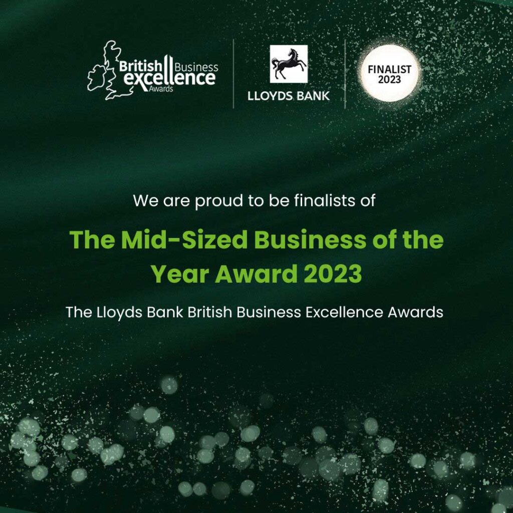 Mansfield Sand is announced as finalist in Mid-Sized Business of the Year